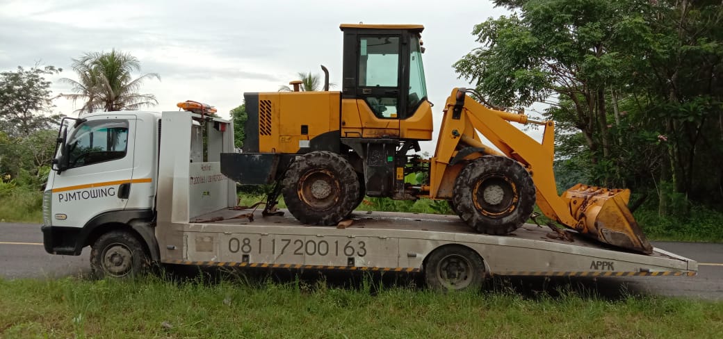 JASA KIRIM MOBIL ALAT BERAT MINI EXCAVATOR FORKLIFT DAN TRACKTOR DI BENGKULU 08117200163